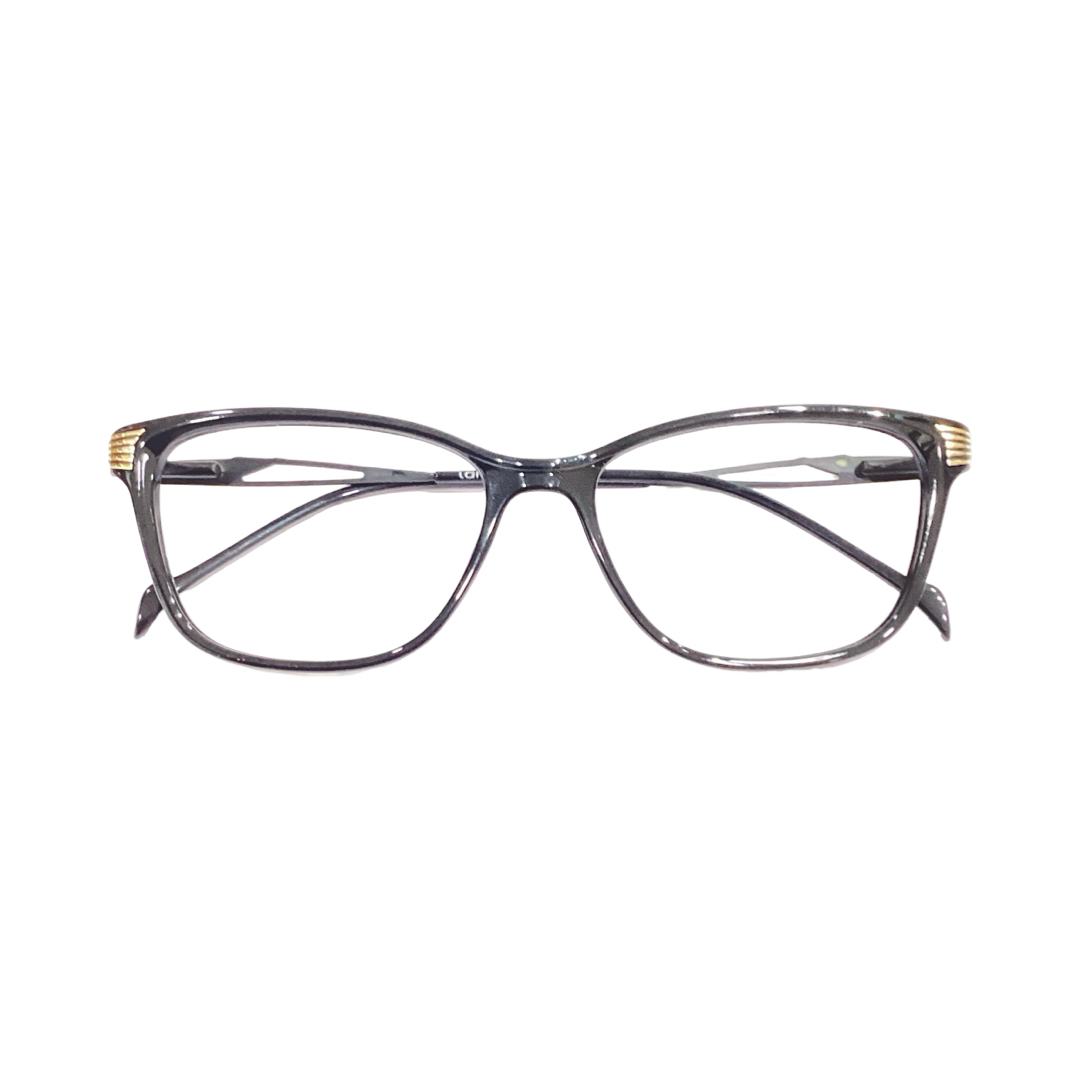 Larbour  178006 Tr Flexi Black Cat Eyes Full Frame 50