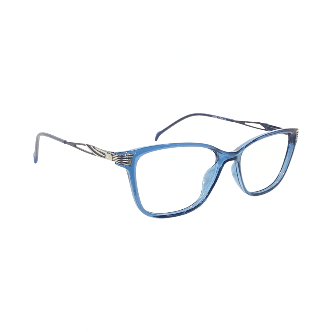 Larbour  178006 Tr Flexi Blue Cat Eyes Full Frame 50