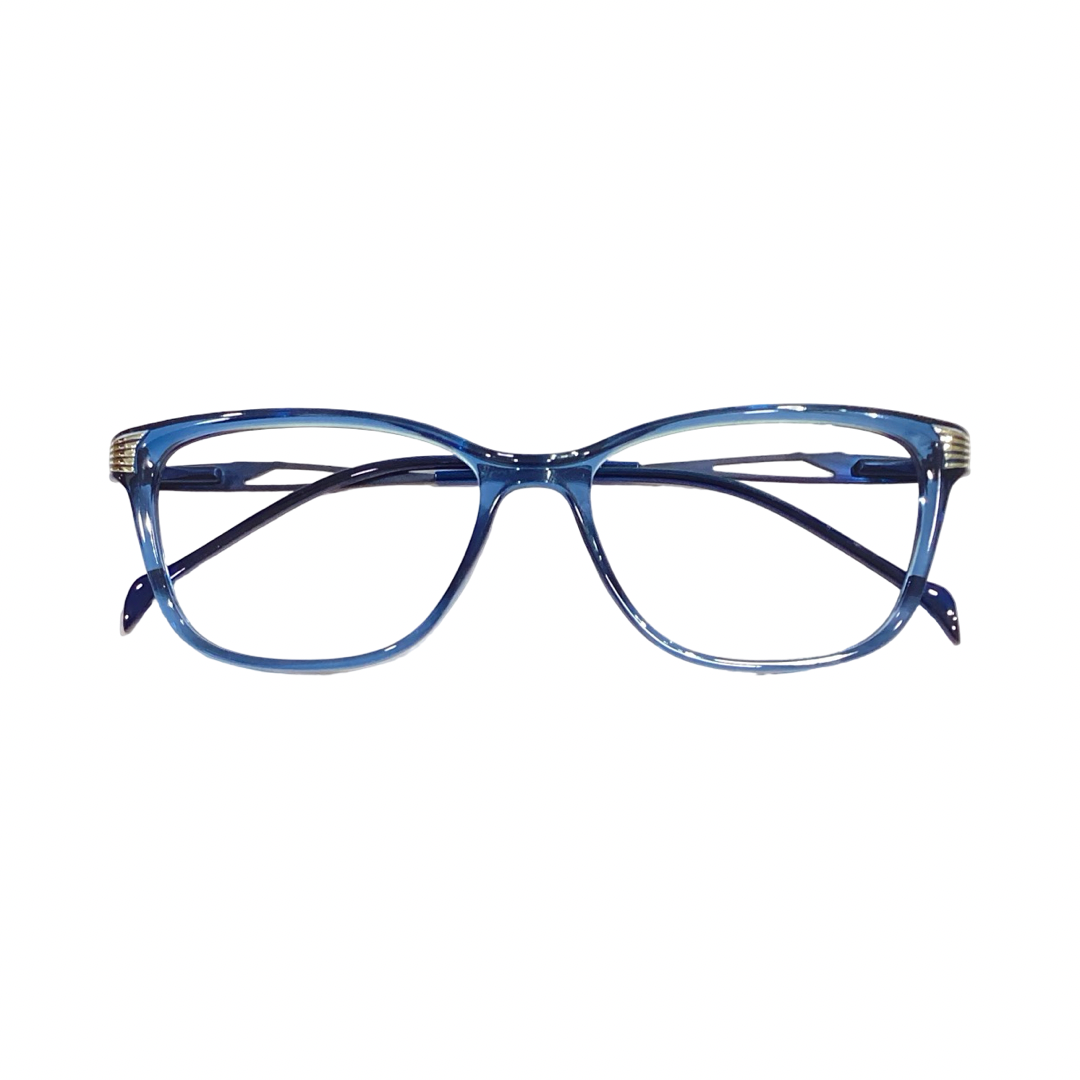 Larbour  178006 Tr Flexi Blue Cat Eyes Full Frame 50