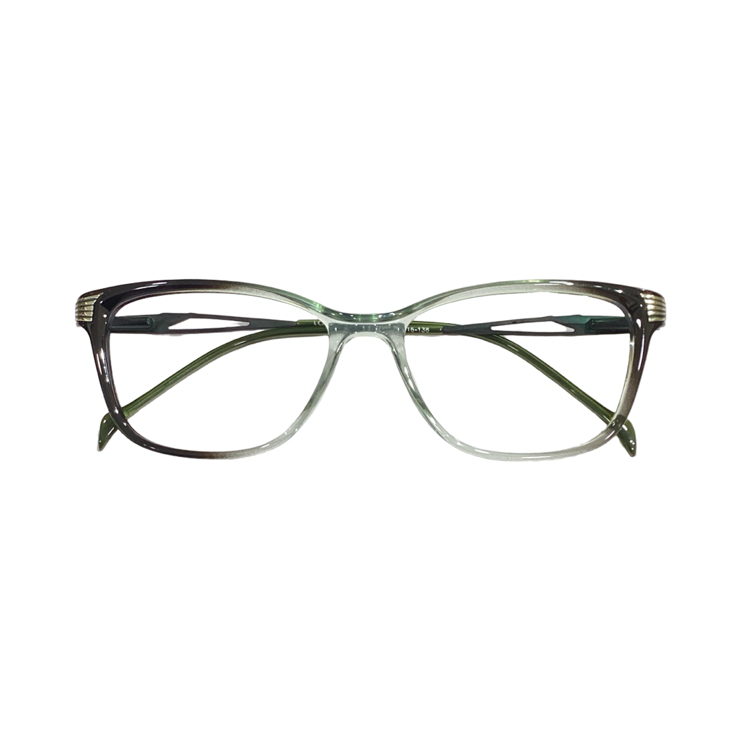 Larbour  178006 Tr Flexi Gredient Green Cat Eyes Full Frame 50
