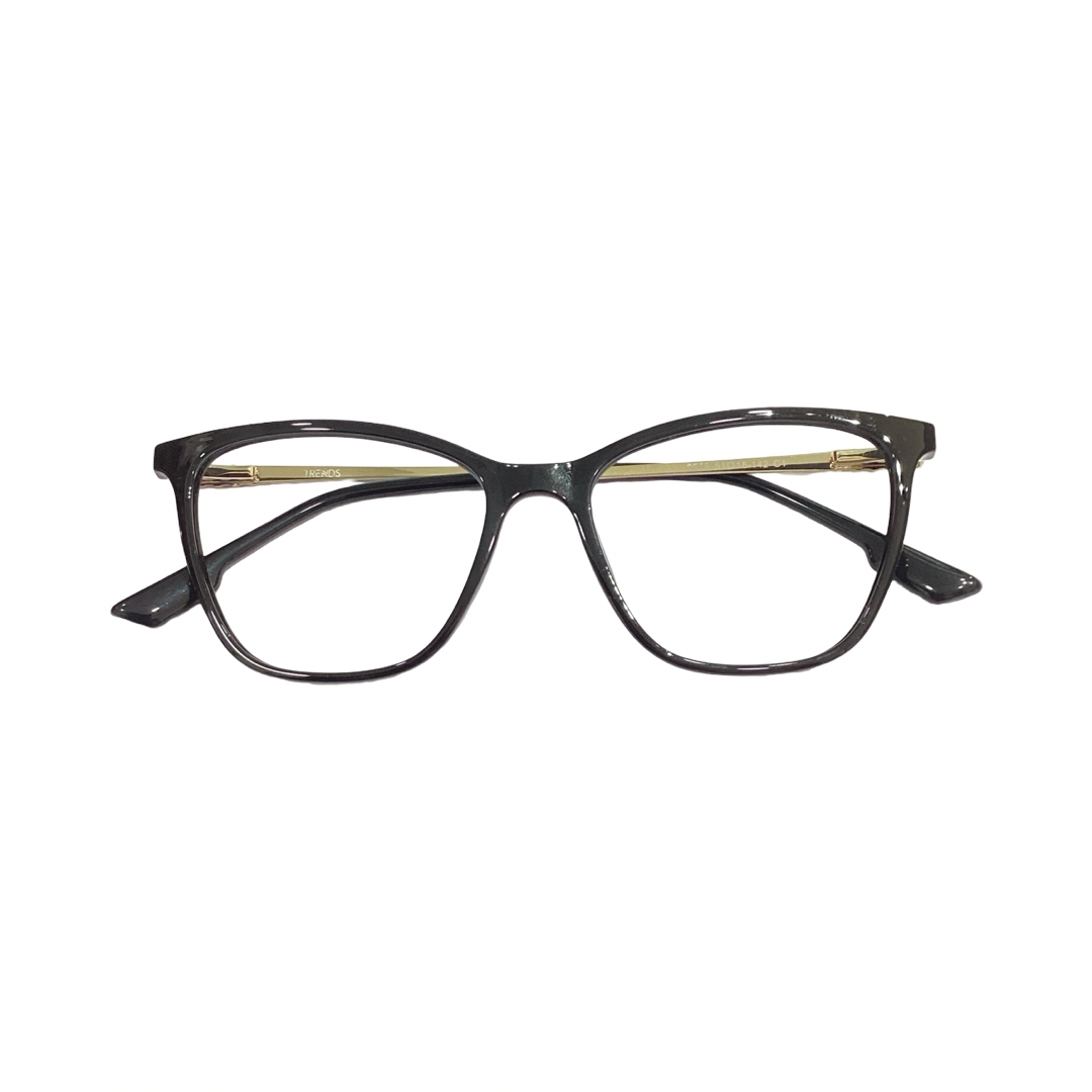 Trends 9519 Tr Flexi Black Cat Eyes Full Frame 51