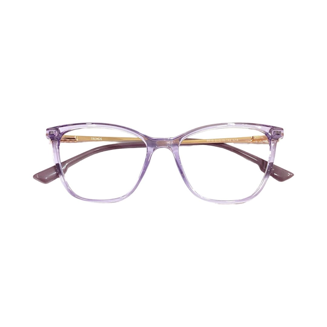Trends 9509 Tr Flexi Purple Cat Eyes Full Frame 51