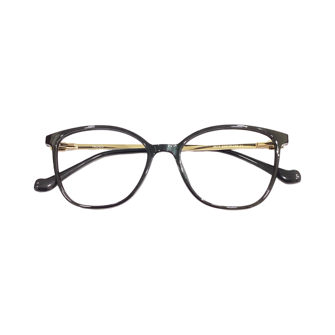 Trends 9517 Tr Flexi Black Cat Eyes Full Frame 52