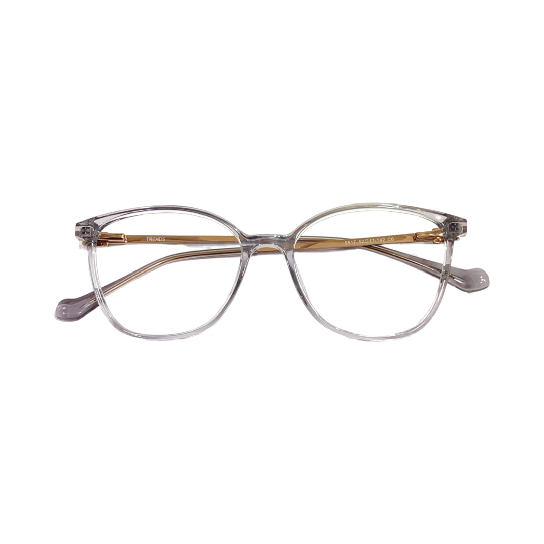 Trends 9517 Tr Flexi Gray Cat Eyes Full Frame 52