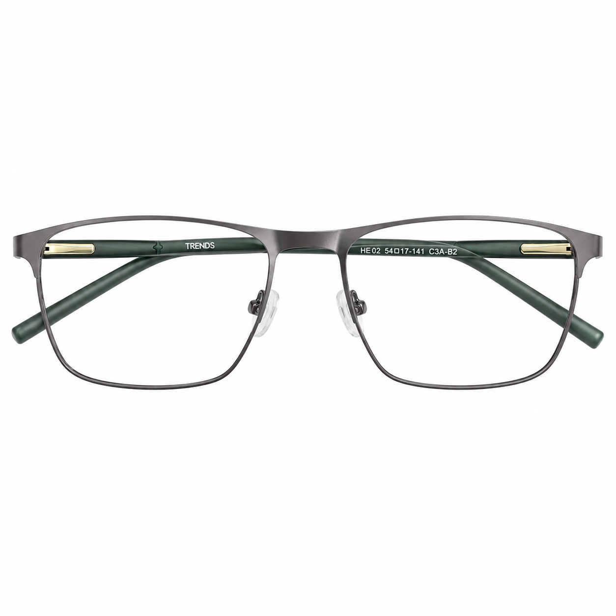 Trends He01 02 Metal Gray Square Full Frame 54