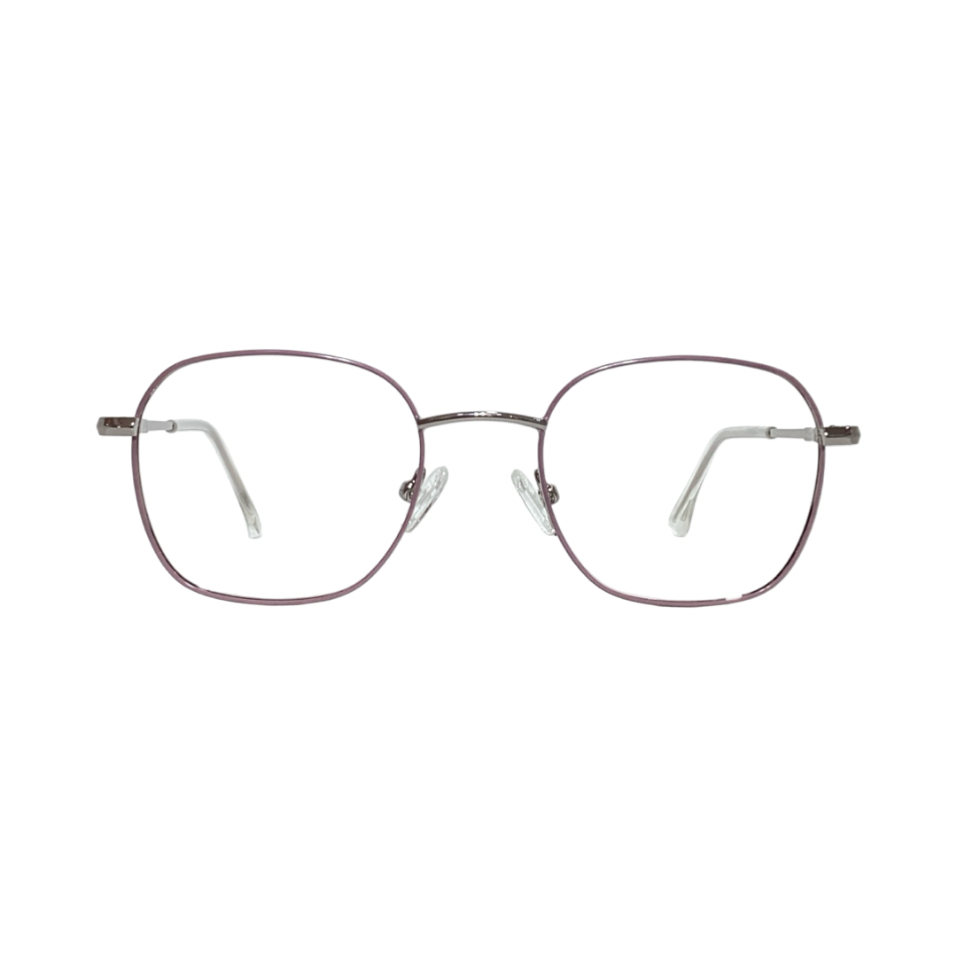 Menut 82511006 Metal Silver Purple Square Full Frame 45