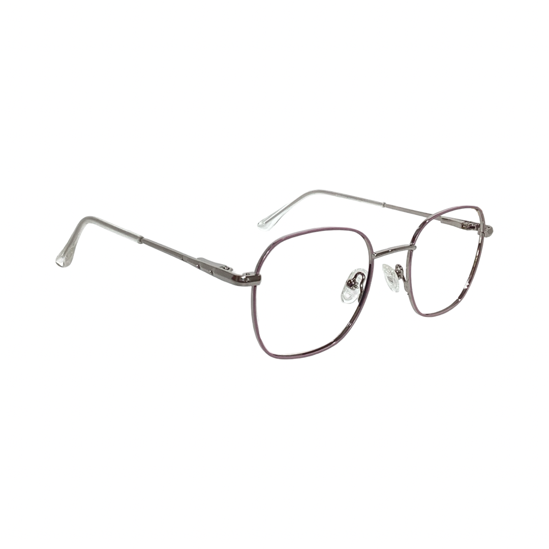 Menut 82511006 Metal Silver Purple Square Full Frame 45