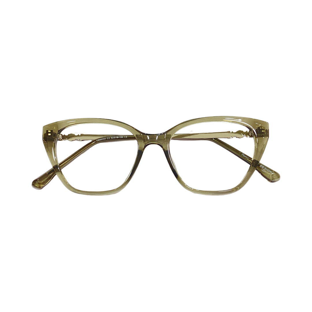 Raw7 tr86033 Tr Flexi Green Cat Eyes Full Frame 52