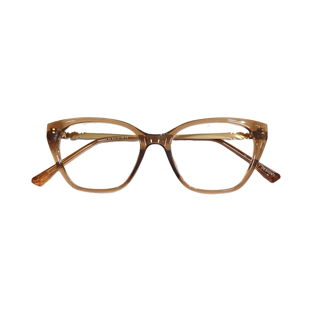 Raw7 tr86033 Tr Flexi Brown Cat Eyes Full Frame 52
