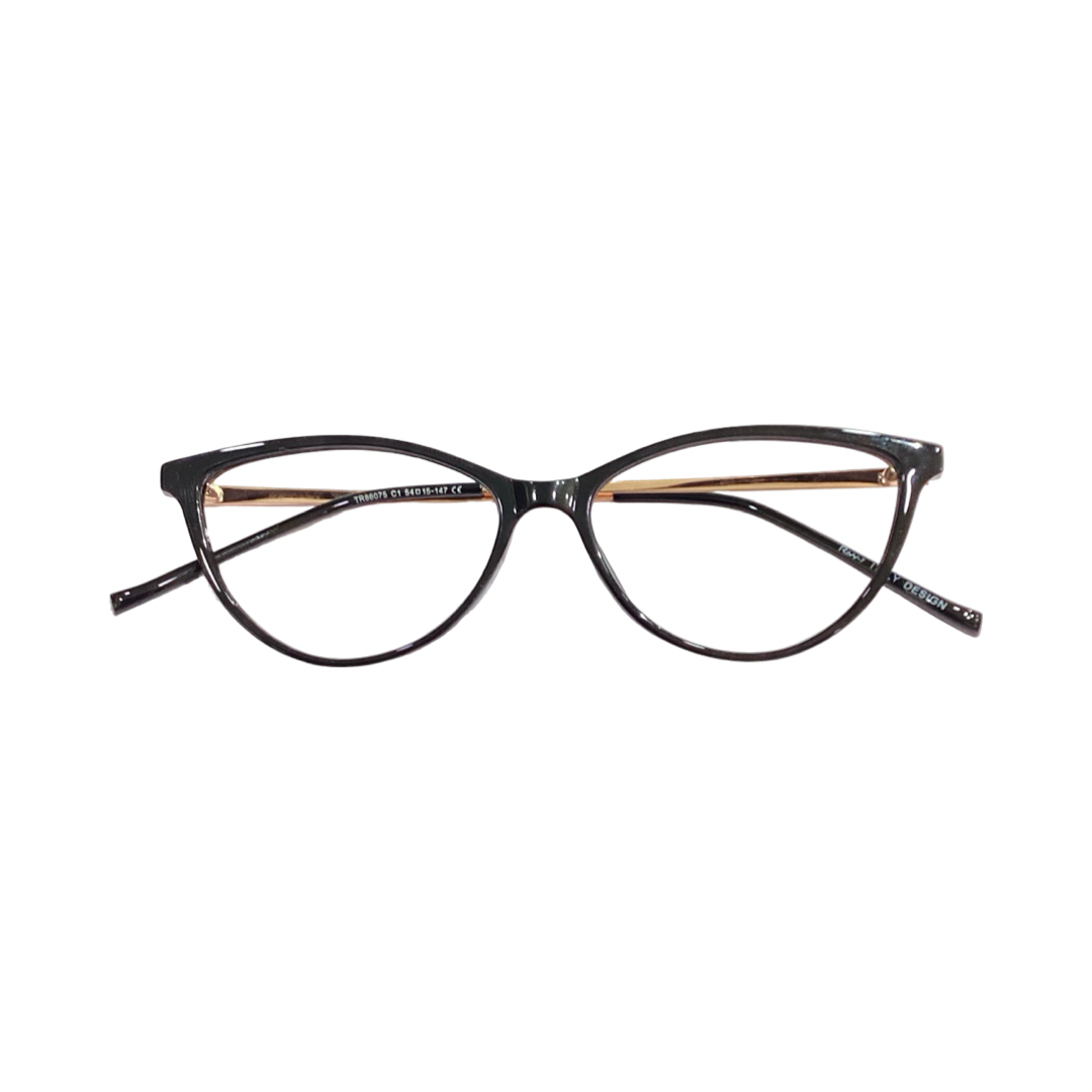 Raw7 tr86075 Tr Flexi Black Cat Eyes Full Frame 54