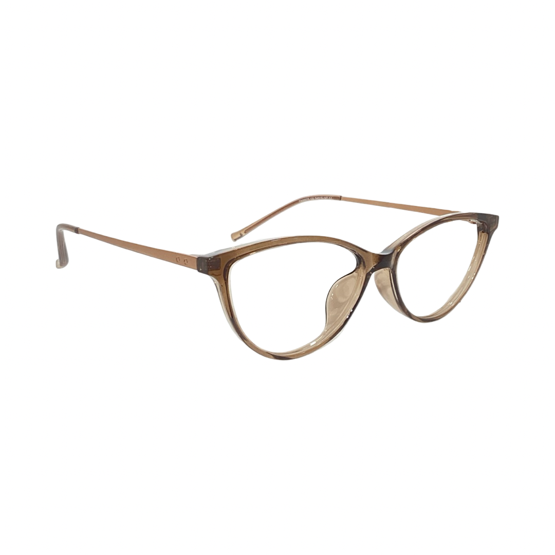 Raw7 tr86075 Tr Flexi Brown Cat Eyes Full Frame 54