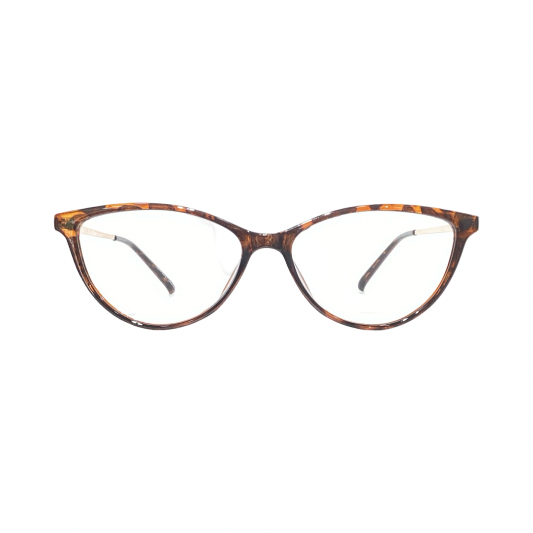 Raw7 tr86075 Tr Flexi Leopard Brown Cat Eyes Full Frame 54