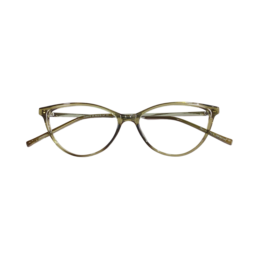 Raw7 tr86075 Tr Flexi Gray Cat Eyes Full Frame 54