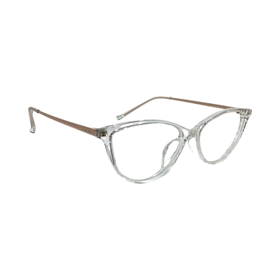 Raw7 tr86075 Tr Flexi Cristal White Cat Eyes Full Frame 54
