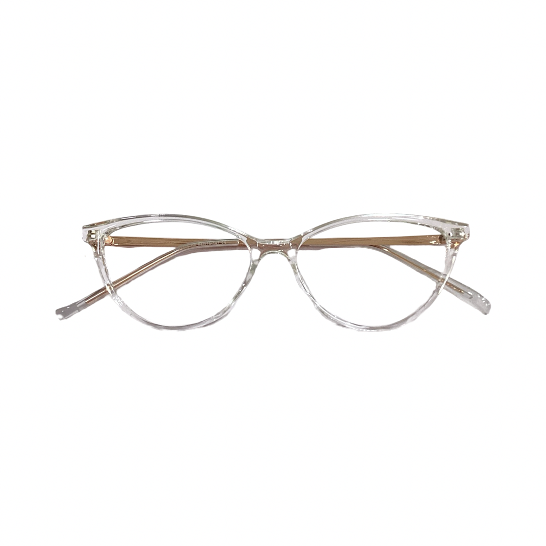 Raw7 tr86075 Tr Flexi Cristal White Cat Eyes Full Frame 54