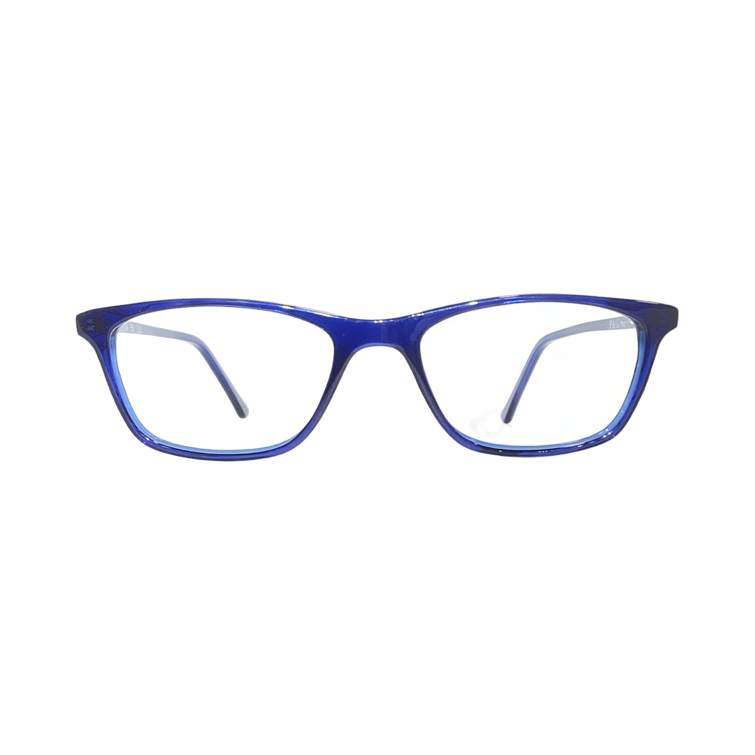 PG M1154 Acetate Blue Oval Full Frame 50