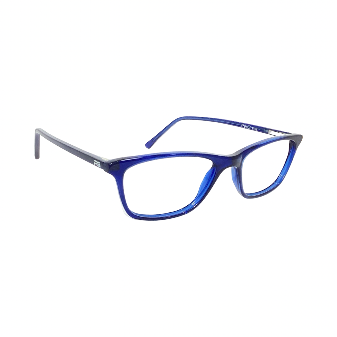 PG M1154 Acetate Blue Oval Full Frame 50