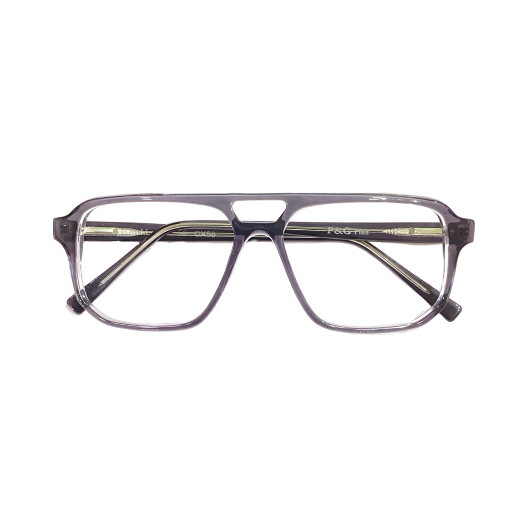 PG m124 Acetate Black Retro Full Frame 58
