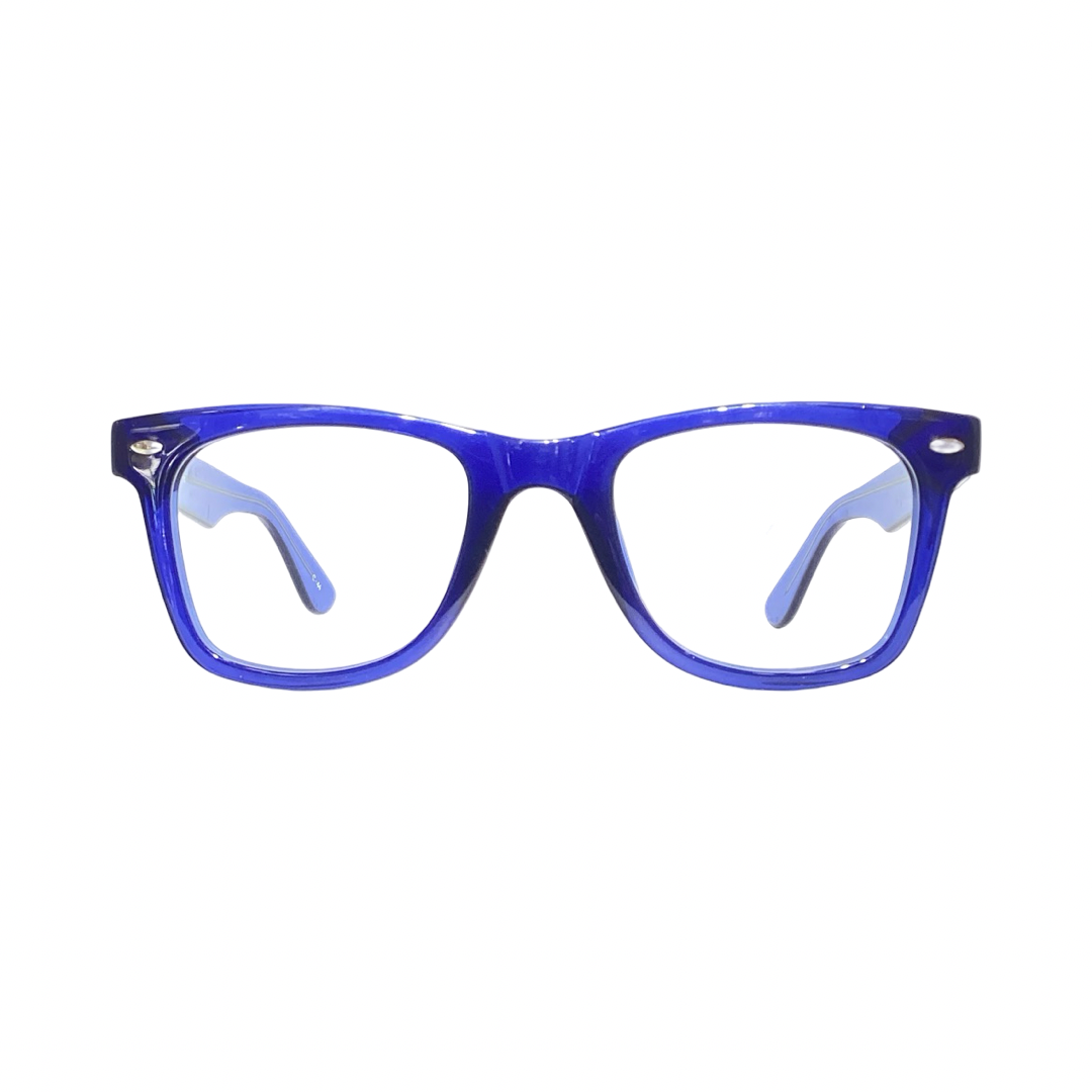Touch 501 Acetate Blue Wayfarer Full Frame 50
