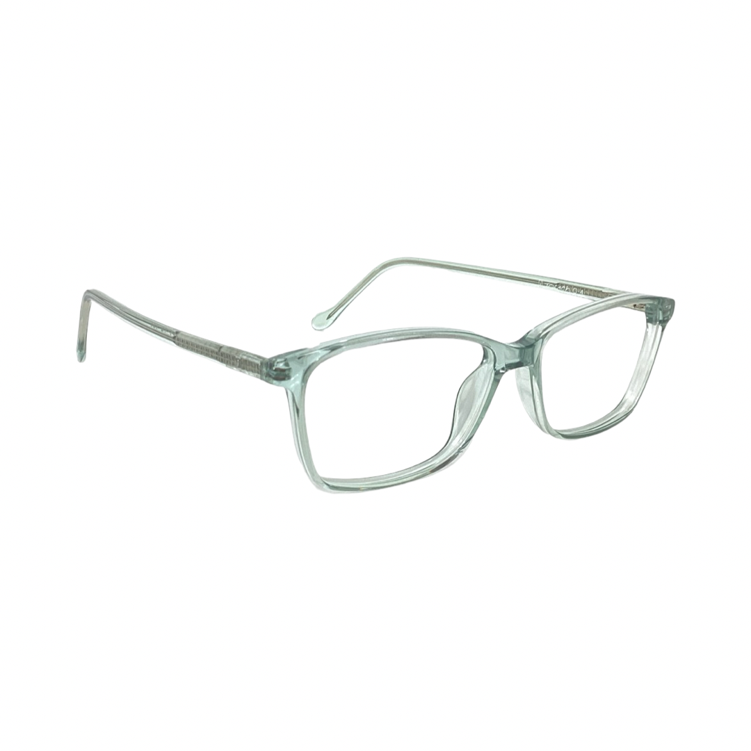 Touch 702 Acetate Green Rectangle Half Frame 51
