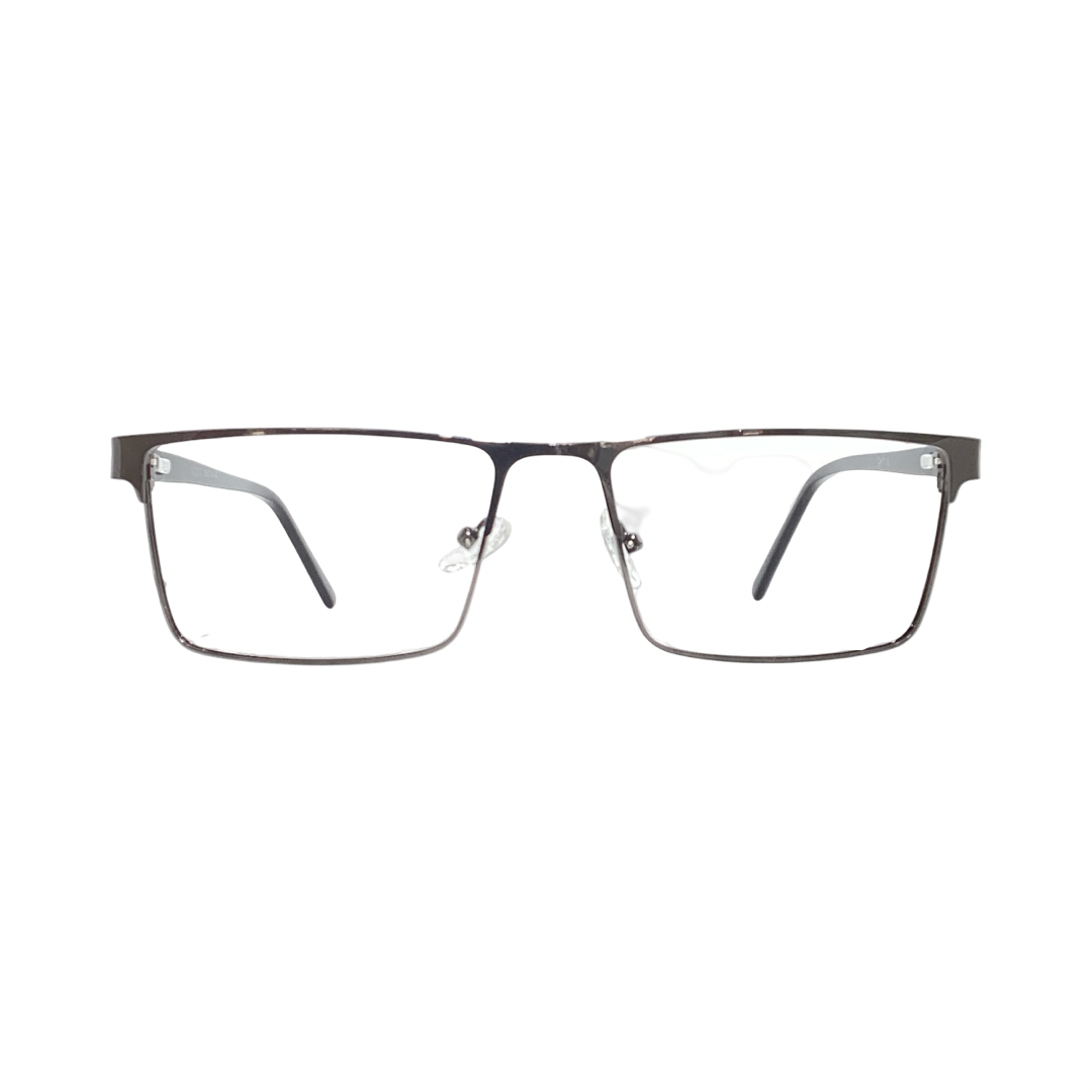 Ofott A922101 Metal Metalic Gray Square Half Frame 56