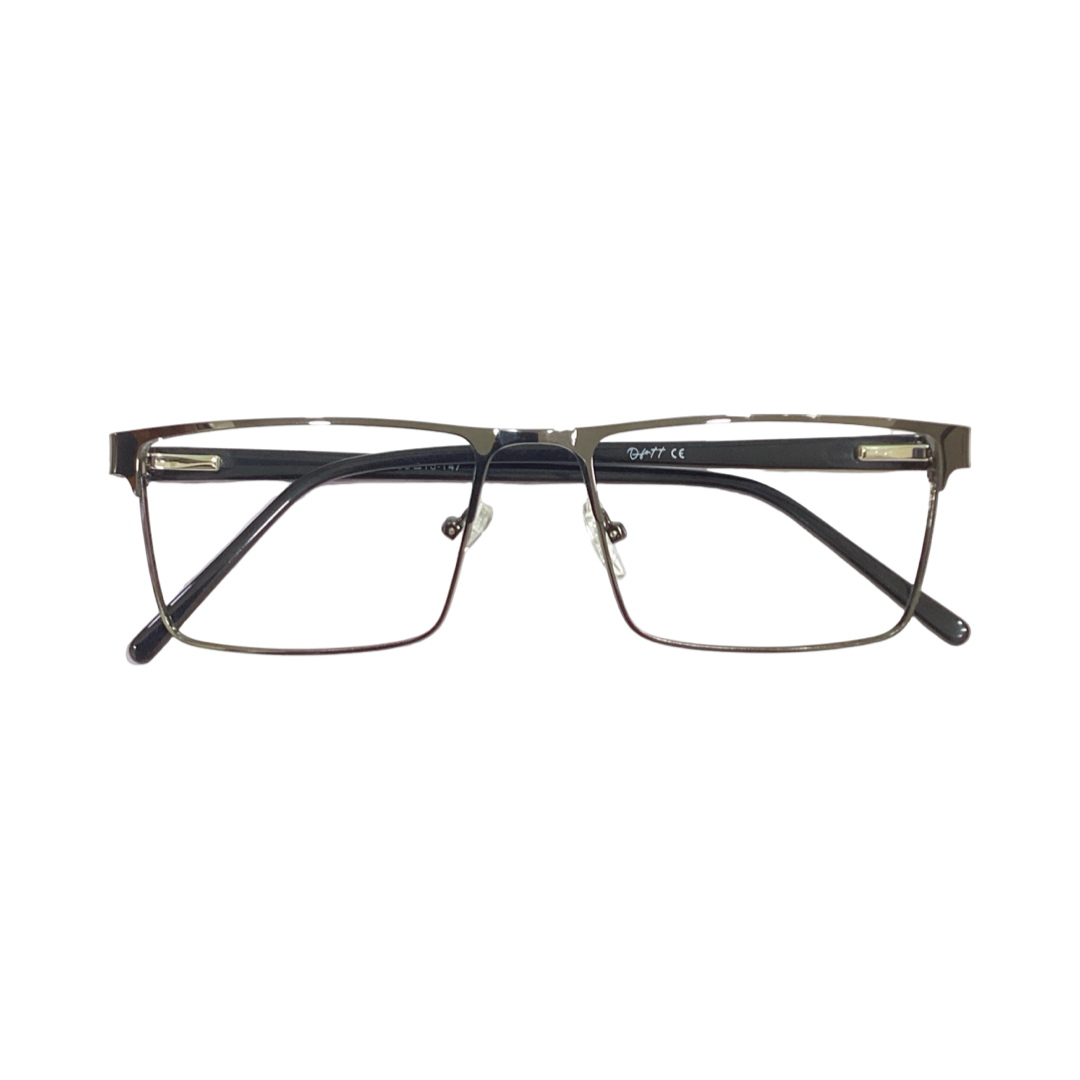 Ofott A922101 Metal Metalic Gray Square Half Frame 56