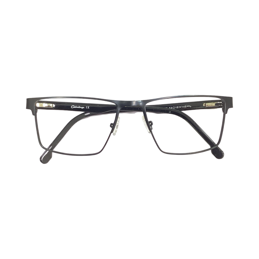 Calmlingo N7775 Metal Black Square Full Frame 54