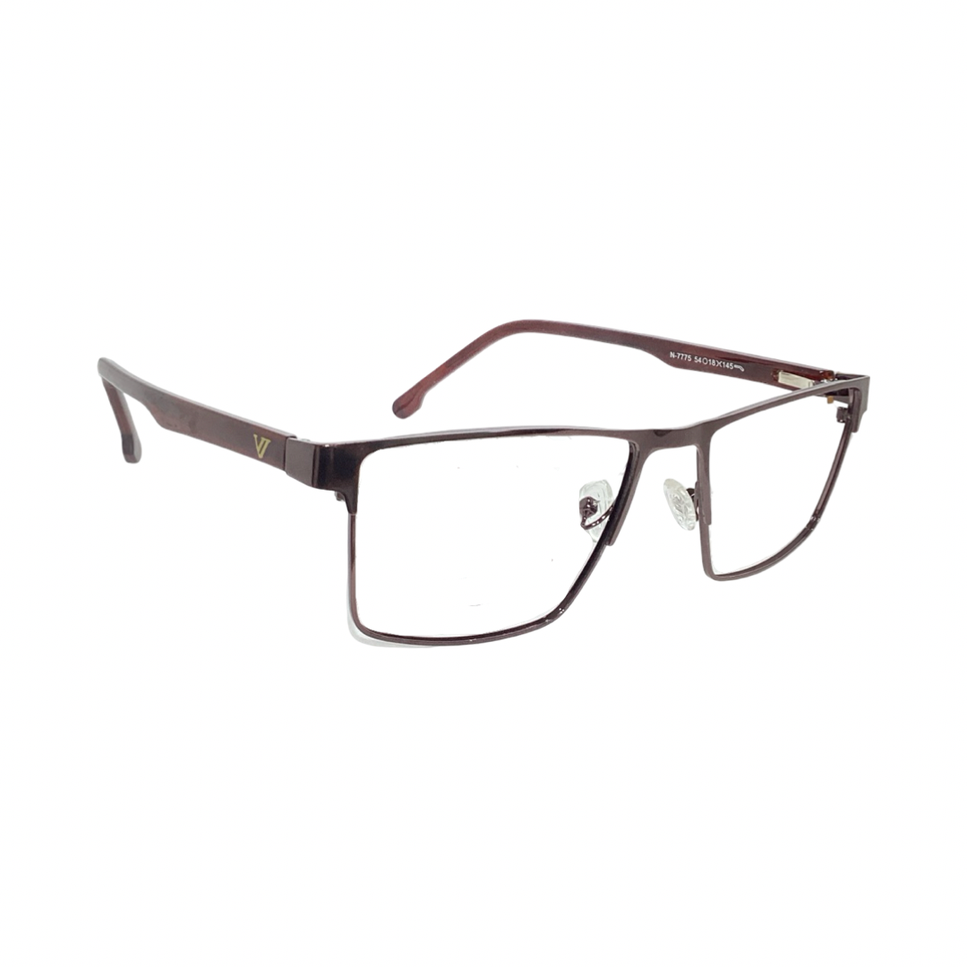 Calmlingo N7775 Metal Brown Square Full Frame 54