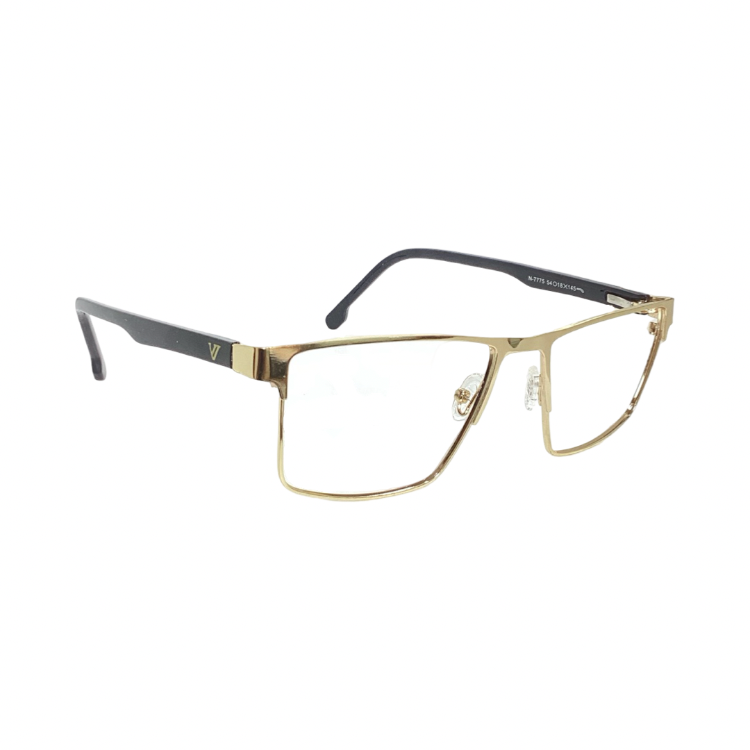 Calmlingo N7775 Metal Brown Square Full Frame 54