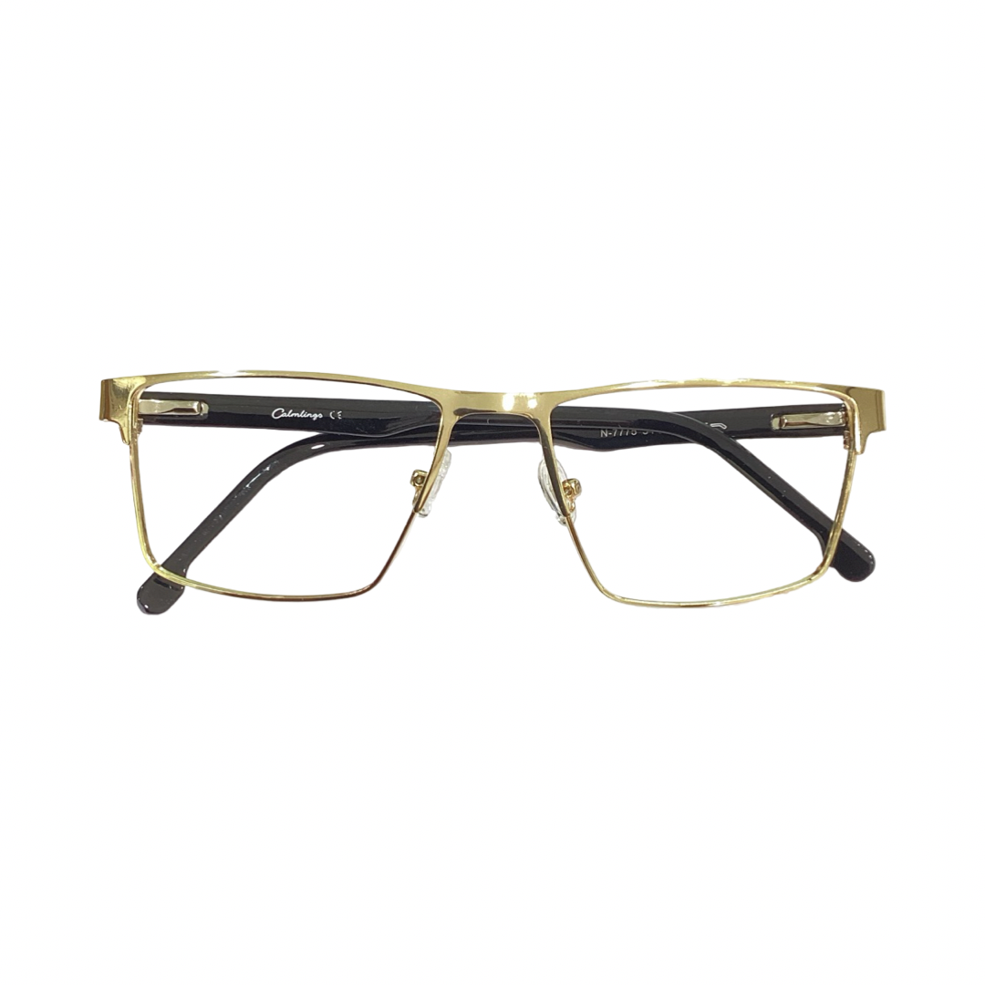 Calmlingo N7775 Metal Brown Square Full Frame 54