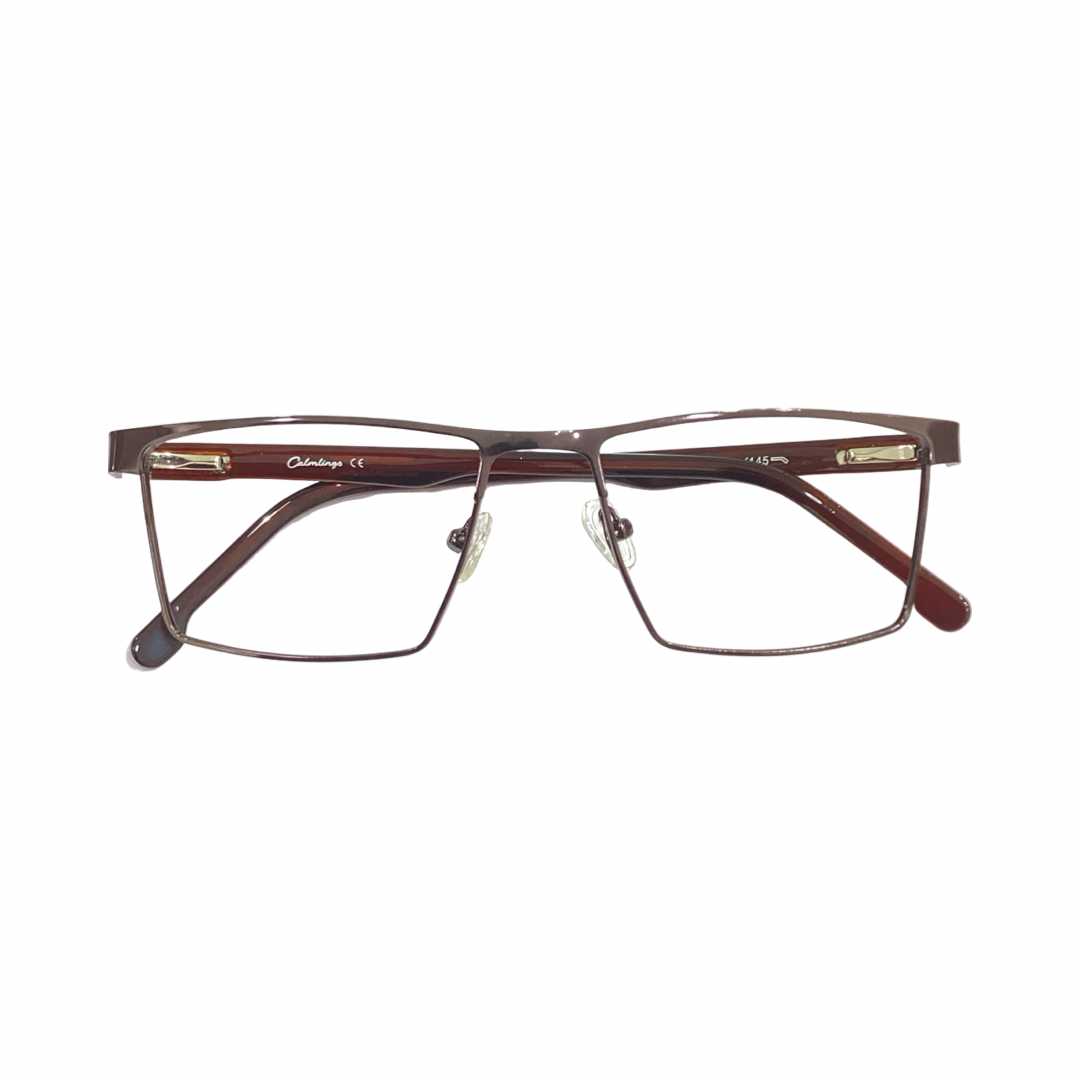 Calmlingo N7774 Metal Brown Square Full Frame 54