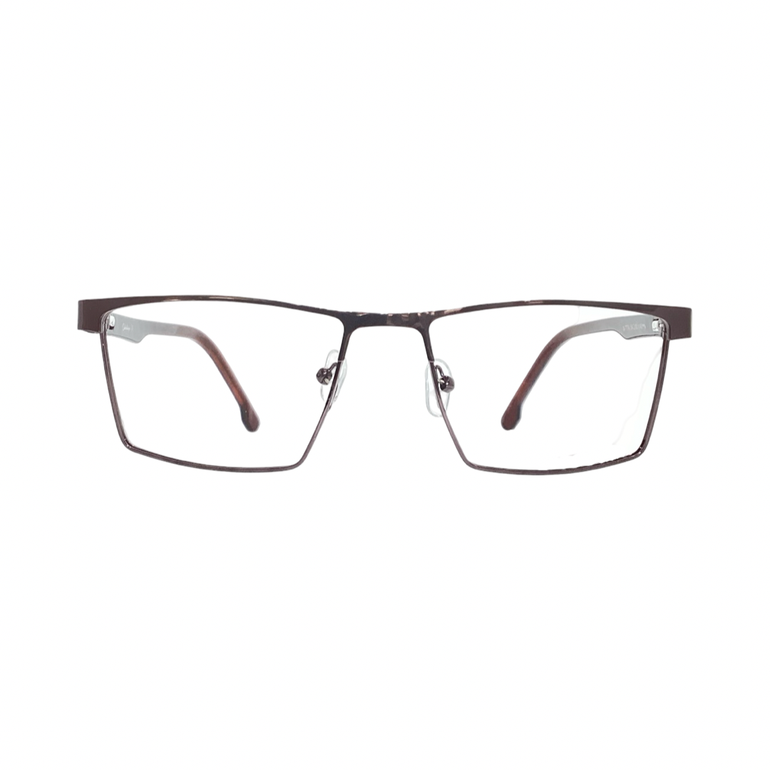 Calmlingo N7774 Metal Brown Square Full Frame 54