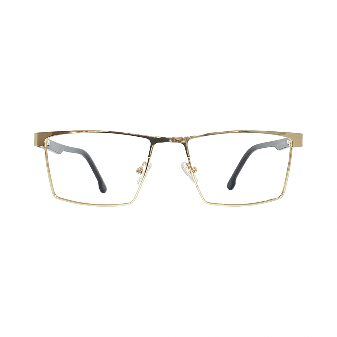 Calmlingo N7774 Metal Gold Square Full Frame 54