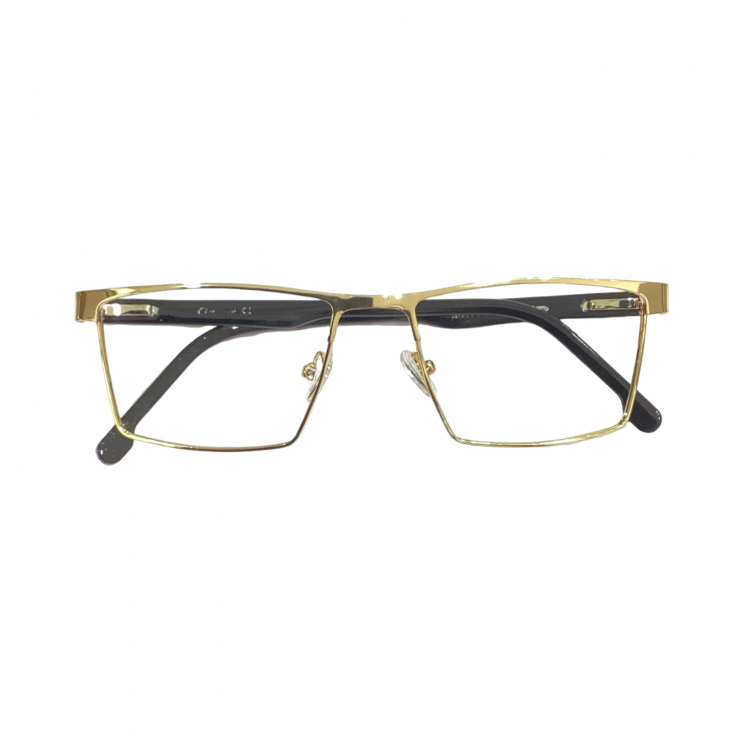Calmlingo N7774 Metal Gold Square Full Frame 54