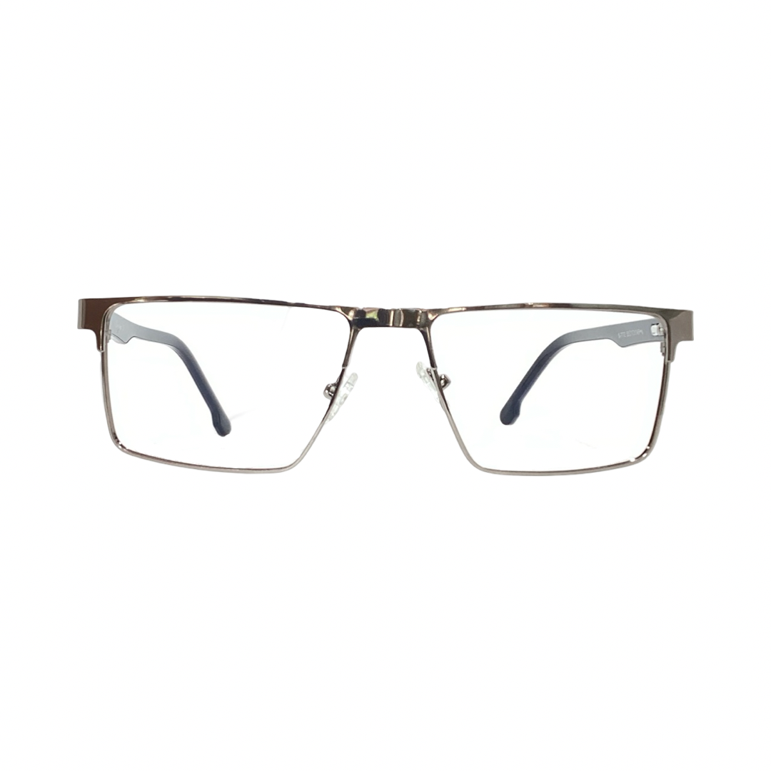 Calmlingo N7772 Metal Metalic Gray Square Full Frame 53