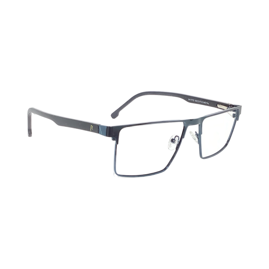 Calmlingo N7772 Metal Blue Square Full Frame 53