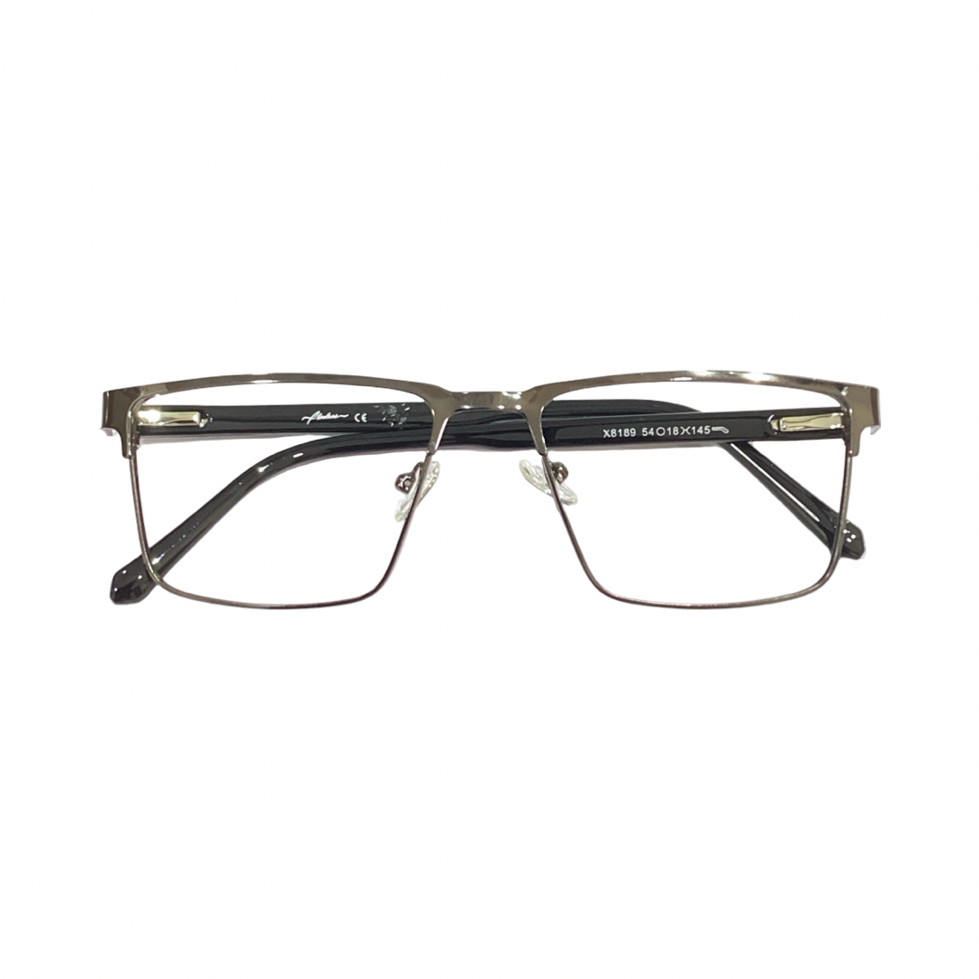 Flouless X8189 Metal Metalic Gray Square Hf 54