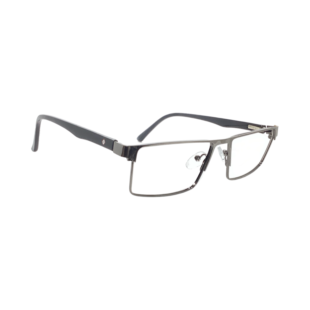 Messi 240512 Metal Metalic Gray Rectangle Full Frame 52