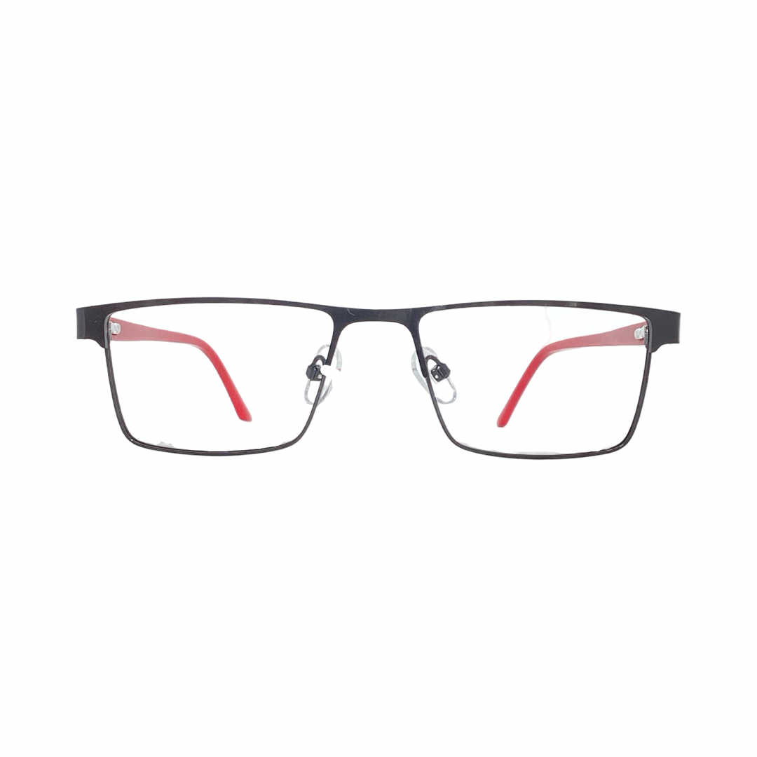Paxxl Zx1204 Metal Black Red Rectangle Full Frame 50