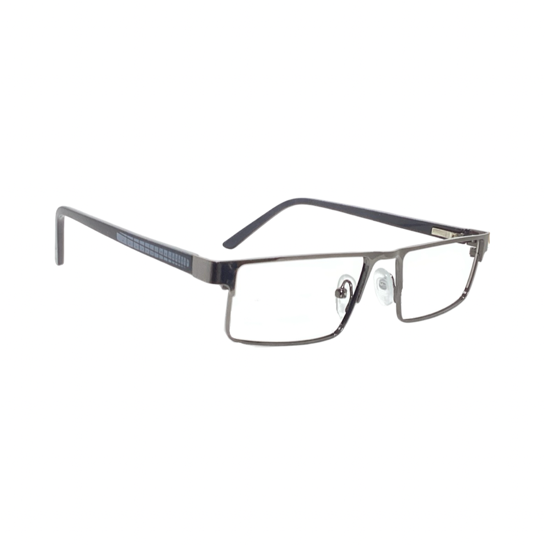 Alma Ca005 Metal Metalic Gray Rectangle Full Frame 48