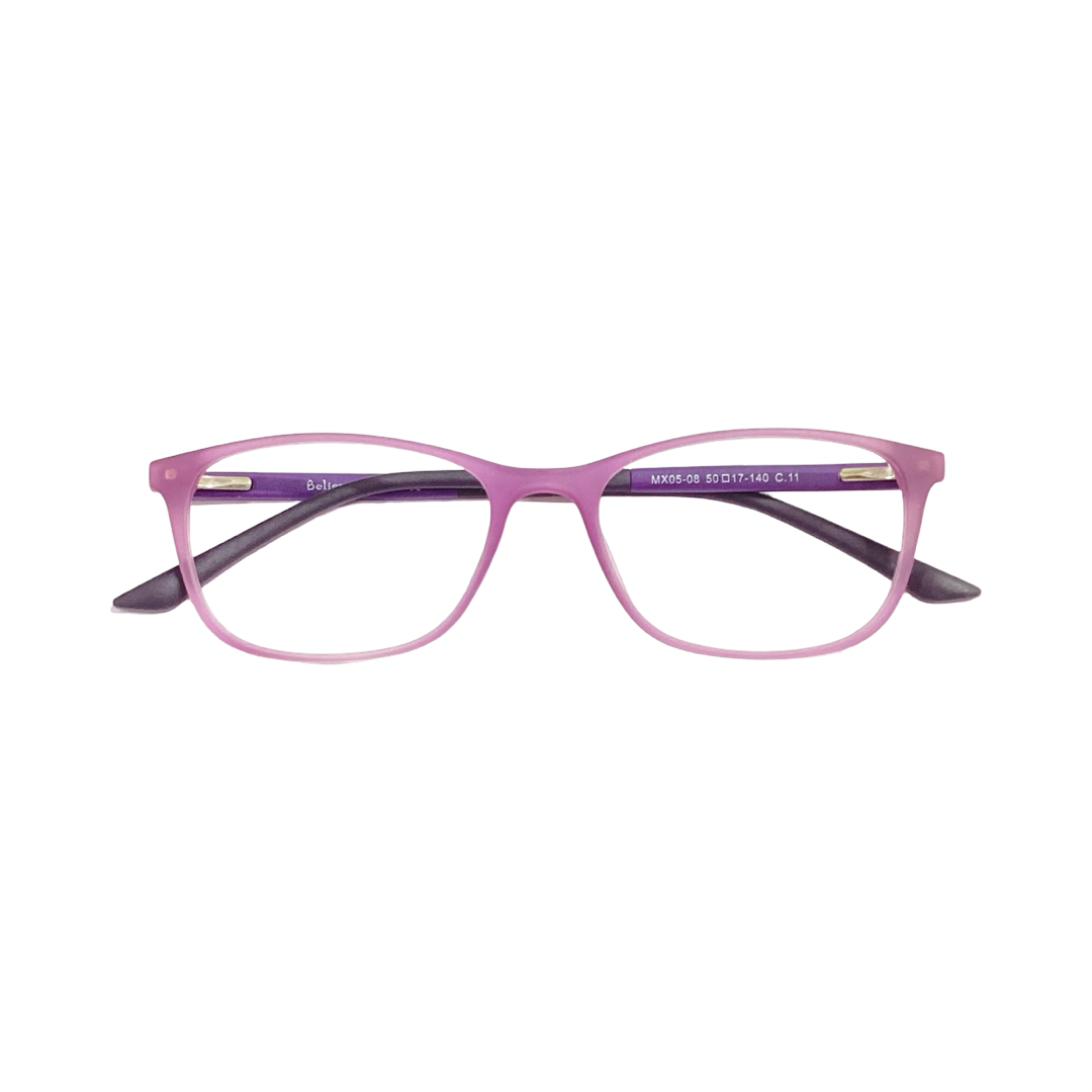 Believer Mx05 18 Tr Flexi Purple Gray Oval Full Frame 50
