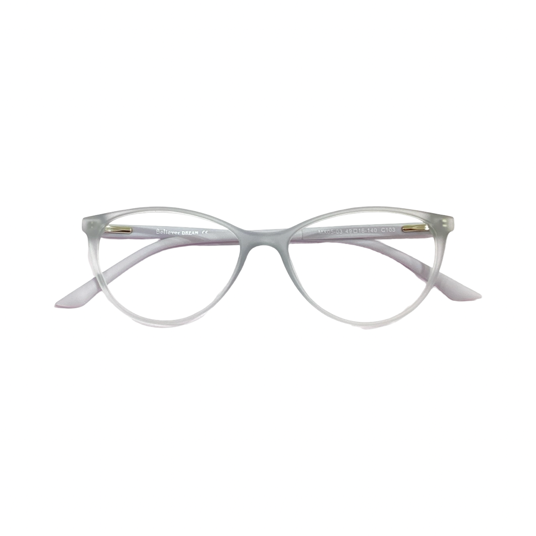 Believer Mx05 03 Tr Flexi Gray Cat Eyes Full Frame 49