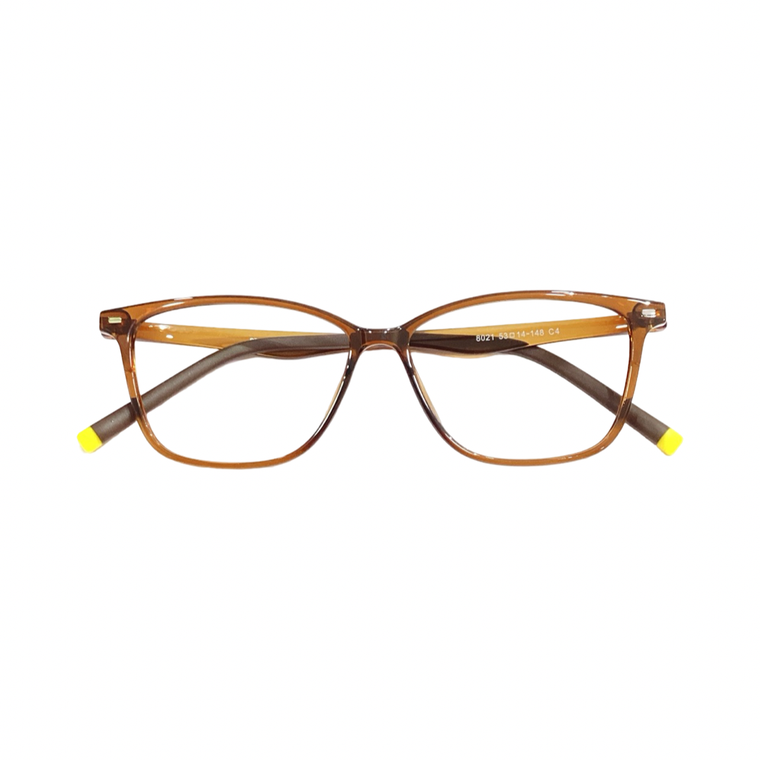 Believer 8021 Tr Flexi Brown Cat Eyes Full Frame 53