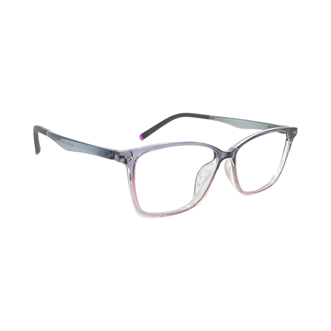 Believer 8021 Tr Flexi Gray Purple Cat Eyes Full Frame 53