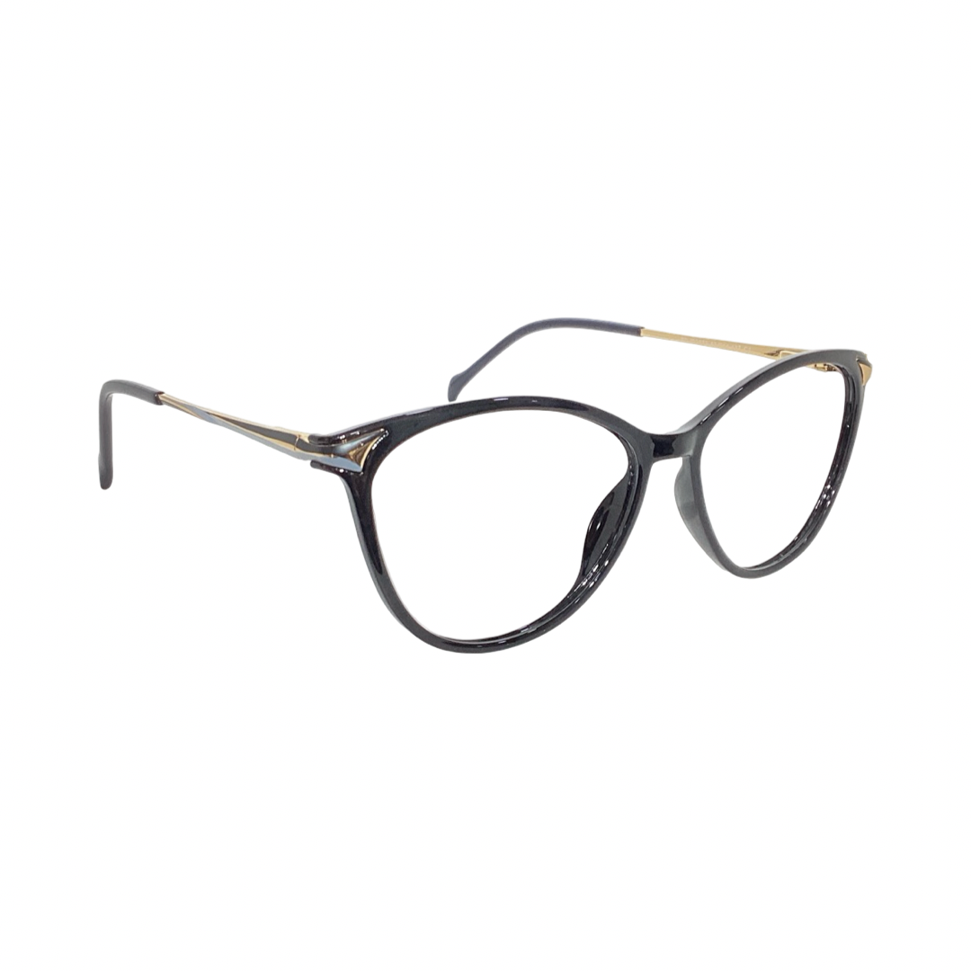 Beliver Bdip2372 Tr Flexi Black Gold Cat Eyes Full Frame 50