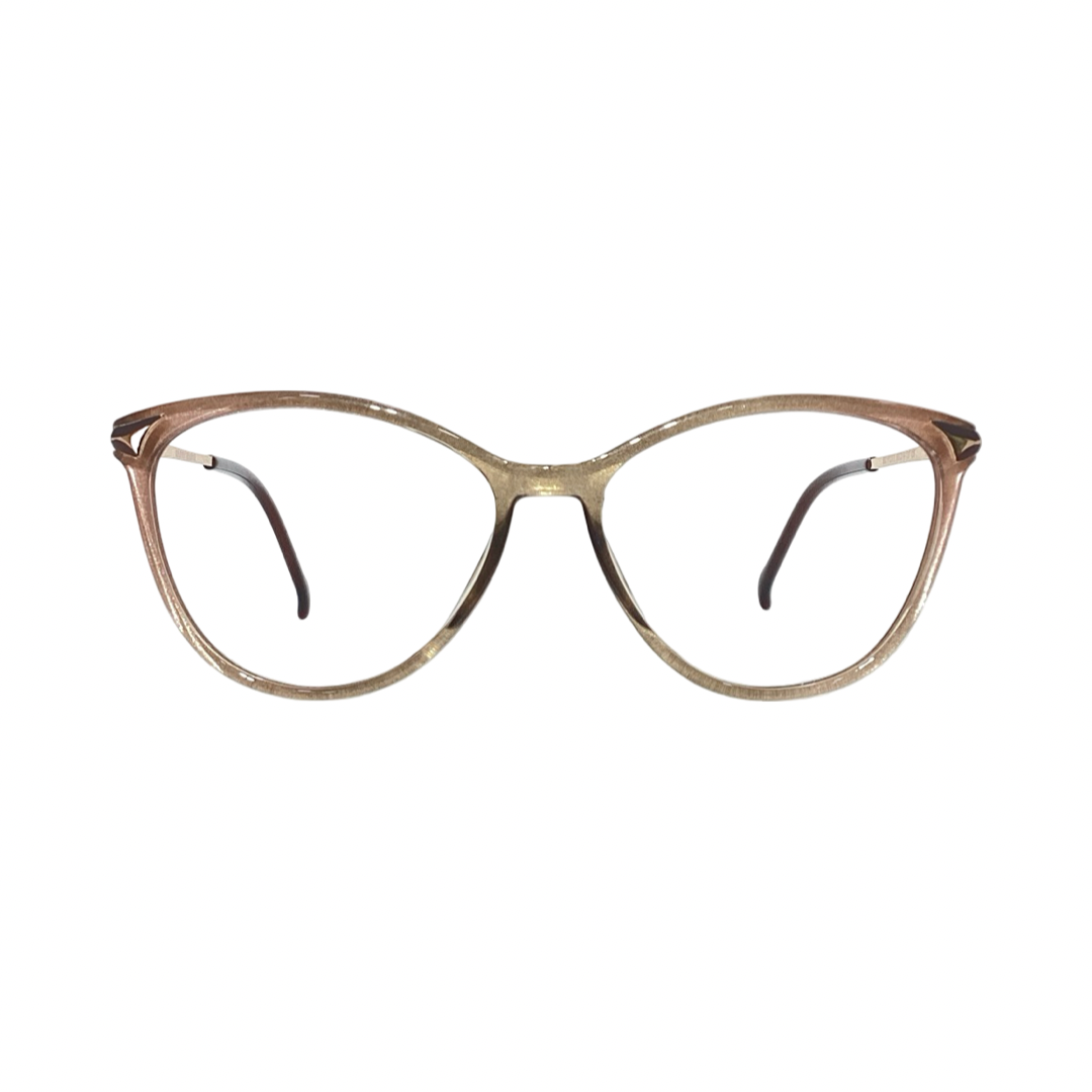 Beliver Bdip2372 Tr Flexi Brown Gold Cat Eyes Full Frame 50