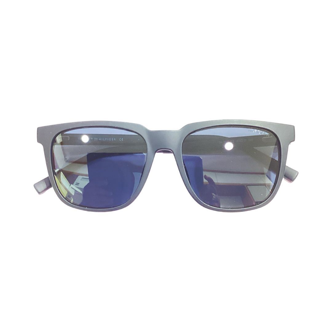Tommy Hilfiger Th1089 Acetate Matt Black Wayfarer Full Frame 53