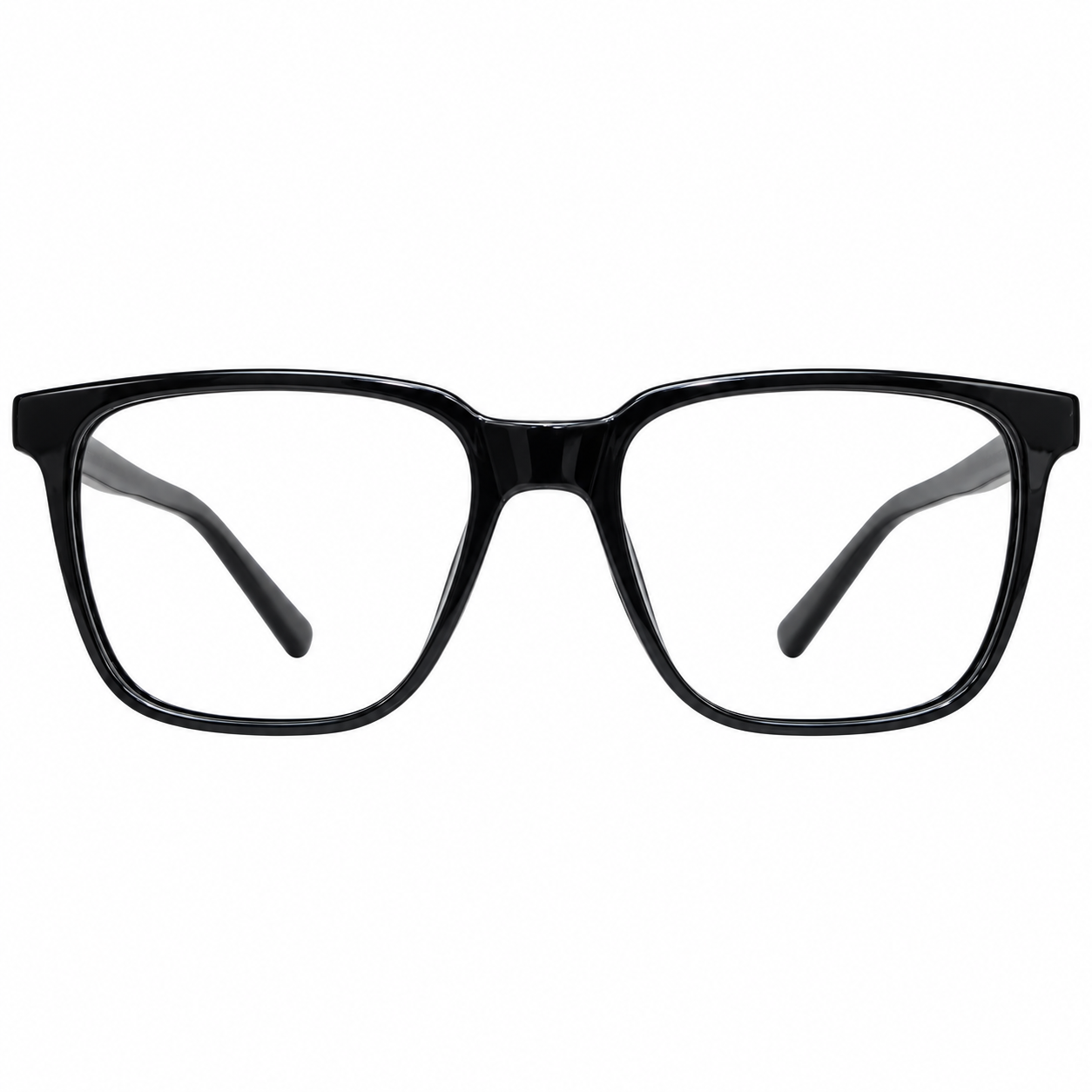 Tommy Hilfiger Th1089 Acetate Black Wayfarer Full Frame 53