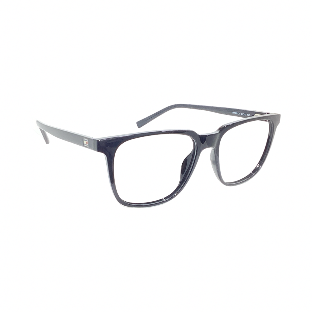 Tommy Hilfiger Th1089 Acetate Black Wayfarer Full Frame 53