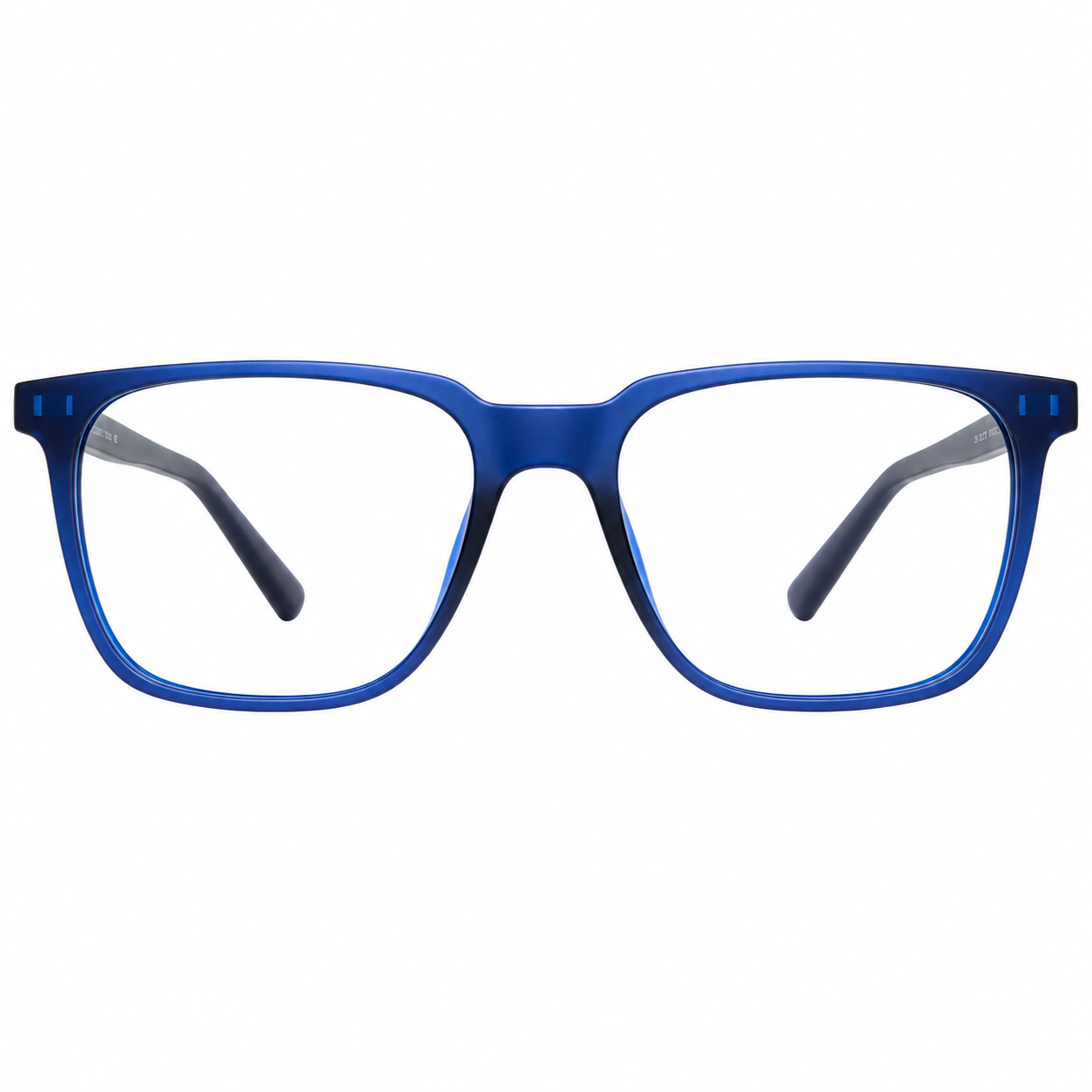 Tommy Hilfiger Th1089 Acetate Matt Blue Wayfarer Full Frame 53